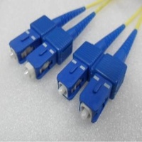 Black Friday Single Mode SC to SC Duplex OS2 9/125um Fibre Optic Patch Cord