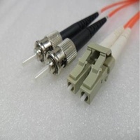 Black Friday Multimode LC to ST Duplex OM1 1G 62.5/125um Fibre Optic Patch Cord