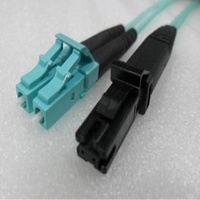 Multimode Duplex MTRJ LC OM3 10G 50/125um Fibre optic Patch Cord