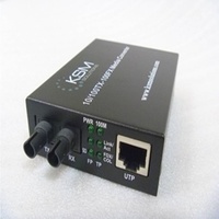 Black Friday ST Connector 1G 850nm 0.55K Multimode Fibre Ethernet Media Converter