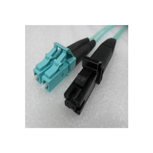 Multimode Duplex MTRJ LC OM3 10G 50/125um Fibre optic Patch Cord [Length: 1m]