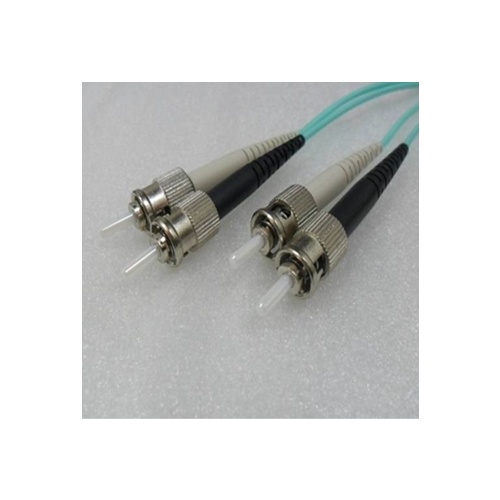 Black Friday Multimode Duplex ST to ST OM3 10G 50/125um Fibre Optic Patch Cord Length 1mtr